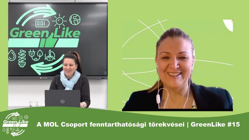 A MOL Csoport fenntarthatósági törekvései GreenLike 15 Pannon